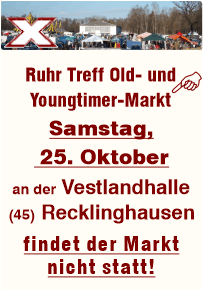 Trödeln in Recklinghausen an der Vestlandhalle seit 1987